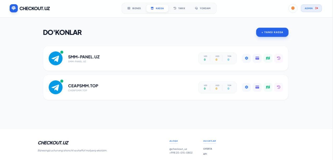 Shops Analytics